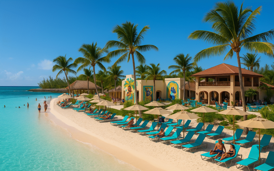 Royal Caribbean lanza Royal Beach Club en Bahamas con toque local